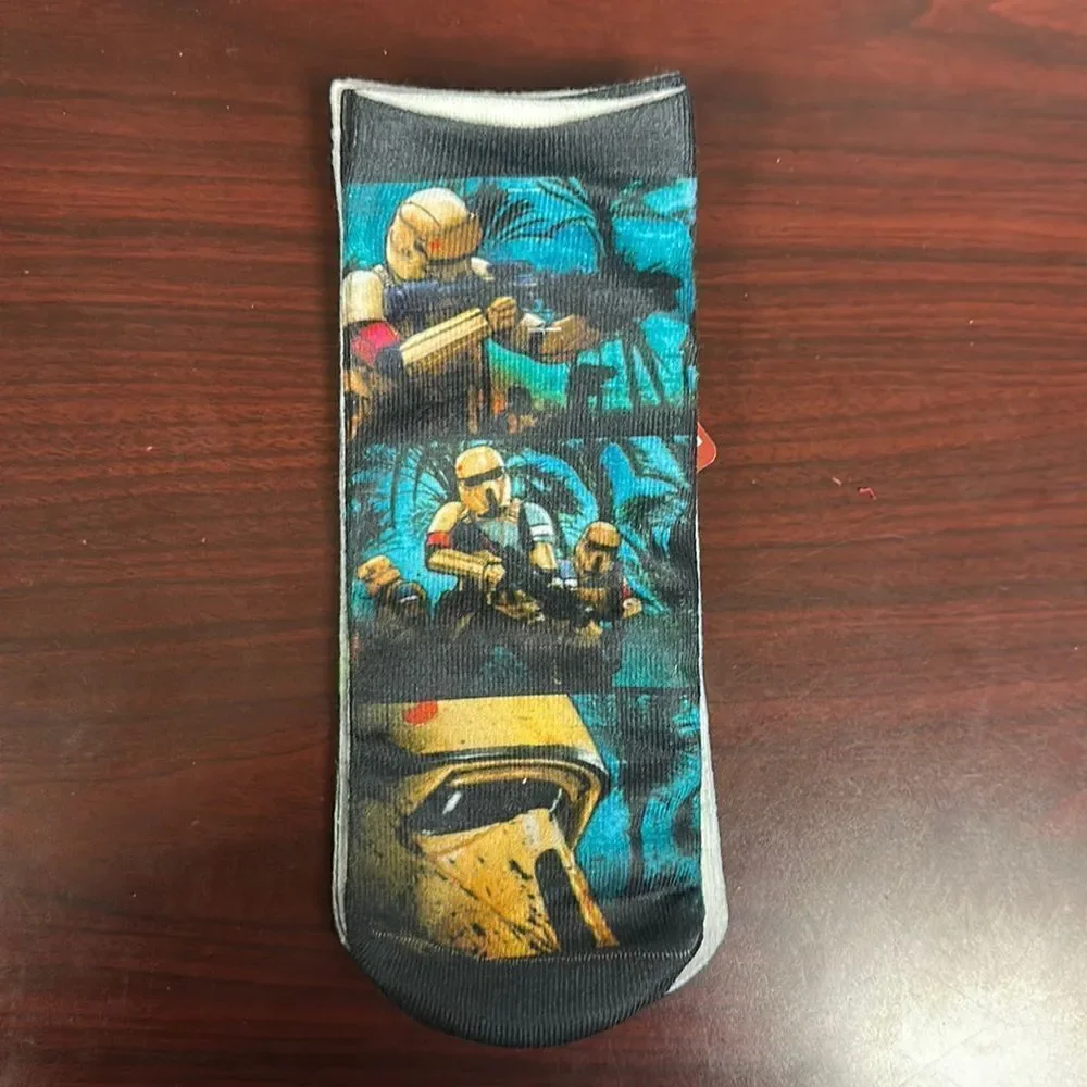 Planet Sox Star Wars Rogue One sz 9-11, shoe size 4-10 Pack of 3 Boys Socks